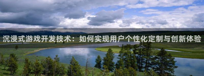 沐鸣2平台代理注册：沉浸式游戏开发技术：如何实现用户个性化定制与创新体验