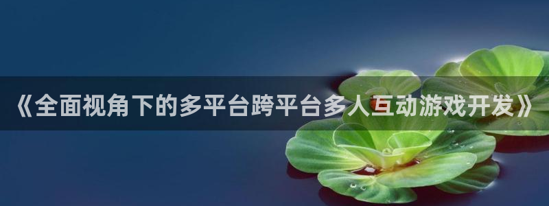 沐鸣娱乐2登录：《全面视角下的多平台跨平台多人互动游戏开发》